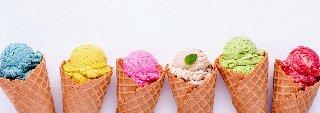 El helado se calienta 