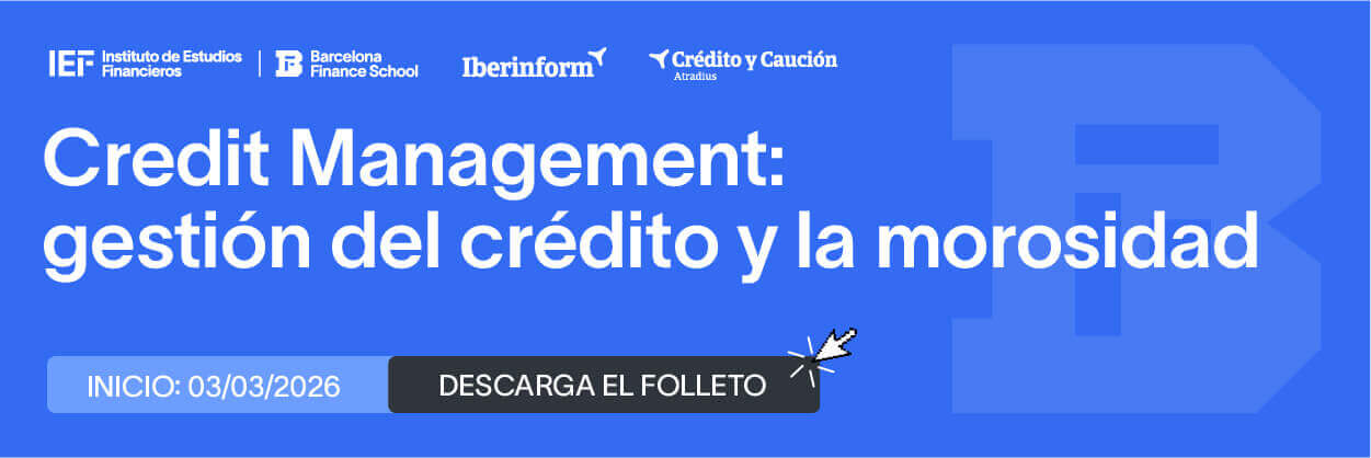Programa de Credit Management: gestión del riesgo y la morosidad, ¡descarga el folleto!